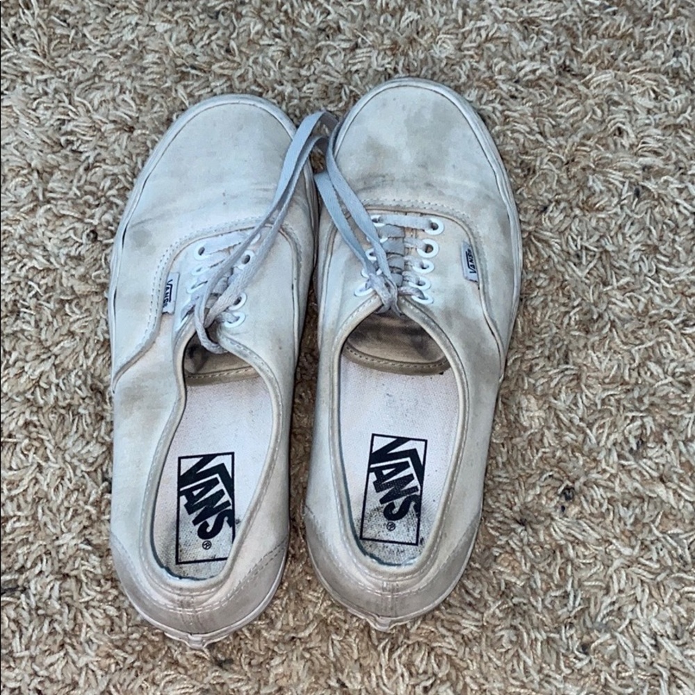dirty white vans